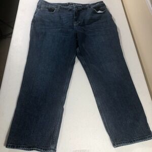 Hollister Blue Jeans Womens Petite 90s Straight 18S / W34S Y2K Preppy‎ Americana